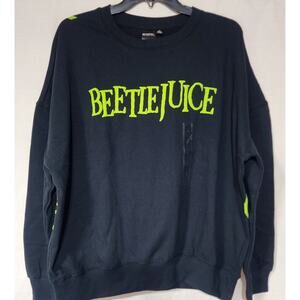 Beetlejuice graphic sweatshirt women's Medium